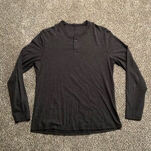(2) Lululemon Henley Long Sleeves